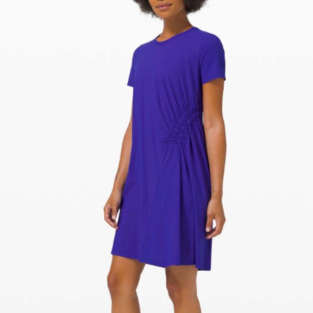 lululemon athletica Blue Midi Dress
